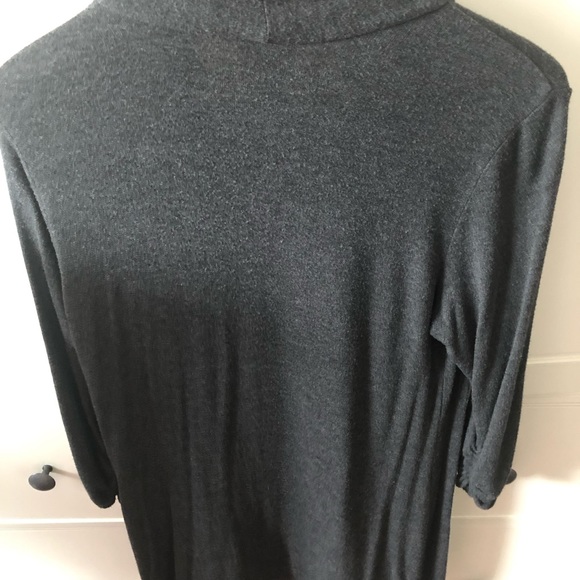 Grey Open Sweater - Picture 4 of 4